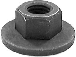 FREE SPINNING WASHER NUTS, M8-1.25